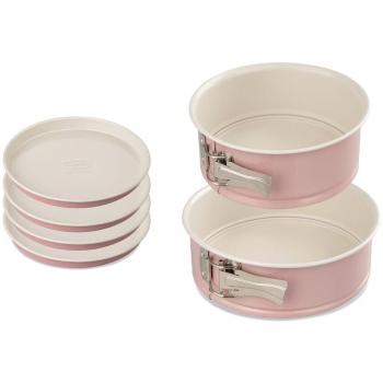 Set de 2 moldes desmontables para tartas y layer cakes Dr. Oetker Rétro - 18 y 20 cm