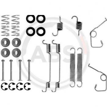 Kit de reparación A.B.S. 0706Q, ajuste automático, incluye zapatas de freno y accesorios