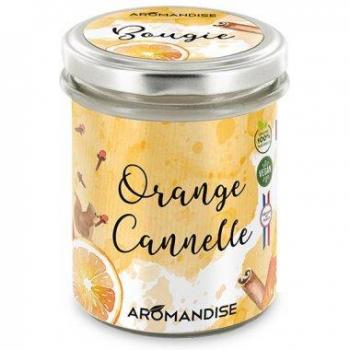 Vela aromática naranja y canela 1 unidad - Aromandise