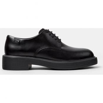 Zapatos de cordones de mujer Dean lisos con suela ultraligera, color negro, talla 38