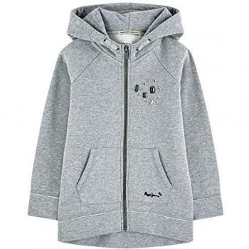 PEPE JEANS -SHIRLEY JR -SUDADERA CREMALLERA CON ABALORIOS NIÑA