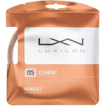 Wilson Element 125 Set - Cordaje Luxilon, Color Dorado, Talla 125