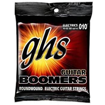 GHS Boomers Nickel Plated Roundwound Electric Guitar Strings 10-52 Thin/Thick Set