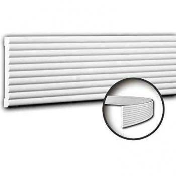 Moldura Flexible Decorativa Profhome 151374F Diseño Moderno Blanco 2 m