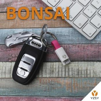 YZSY Bonsai Cable Charge & Sync Lightning a USB Pink & White