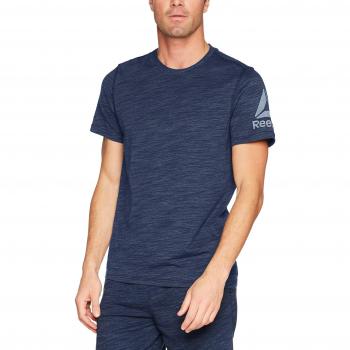 Reebok El Prime Group Tee Camiseta, Hombre, Azul