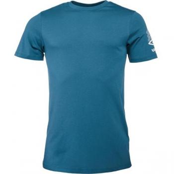 Camiseta de Manga Corta UMBRO TERRACE 66207U LKB Azul con diseño gráfico