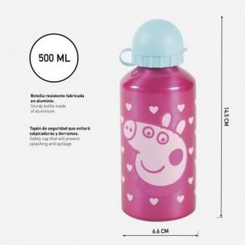 Botella de Agua de Aluminio con Diseño de Mickey Mouse en Color Rojo