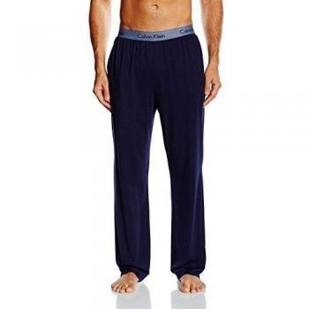 Calvin Klein underwear BLACK SILK MODAL - PANT - Pantalones de pijama para hombre, color blau