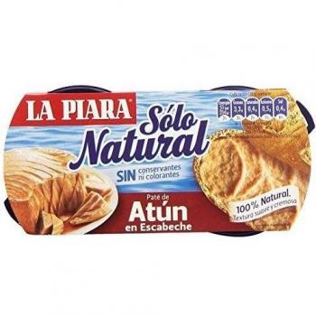La Piara - Sólo Natural - Paté de atún en escabeche - 2 x 75 g