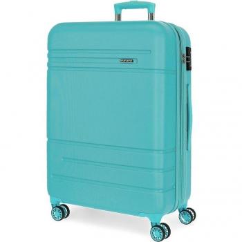 Movom Galaxy Maleta Mediana Rígida Extensible 68cm Turquesa