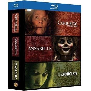 Conjuring : les dossiers Warren + Annabelle + L'exorciste [Italia] [Blu-ray]