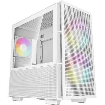 DeepCool CH360 Blanco con Panel Lateral de Cristal Templado y Conectividad USB 3.2