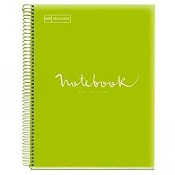Miquelrius Block MR Emot. NB-8 PP A4 160h 90g CD.5 - Pack de 5 unidades - MR46082