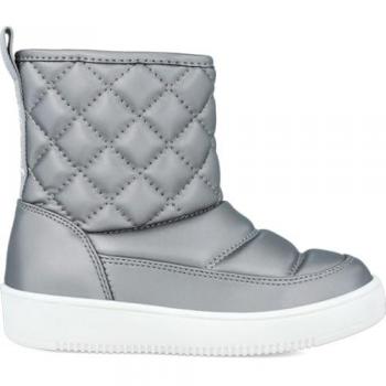 Botines Acolchados para Niña Garvalín con Cierre de Cremallera - Gris 31 EU