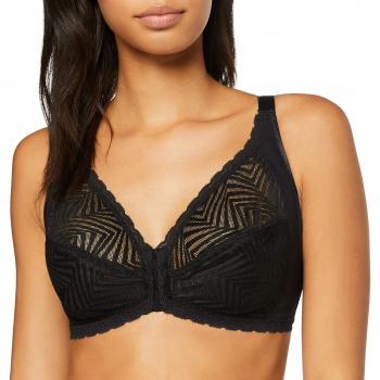 Playtex Soutien-Gorge Emboitant Sans Armature Ideal Posture Sujetador sin Aros, Negro