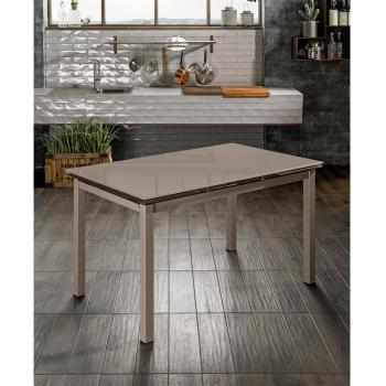 Mesa Extensible de Vidrio 130-200 x 80 cm