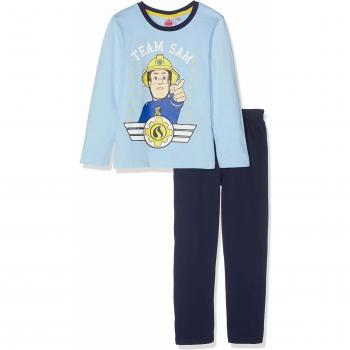 Sam le Pompier 2462 Pijama, Azul Bleu, 4 años para Niños