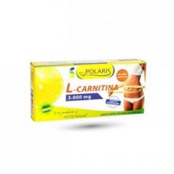 Polaris L-Carnitina Limón 3000mg 20 Viales