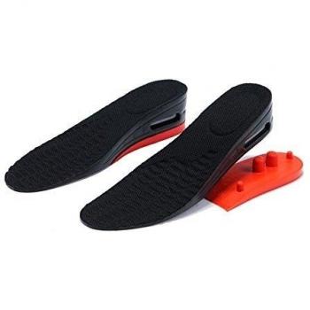 FreshGadgetz amortiguadora Alzas para Zapatos Plantillas Elevadoras Aumento 3-5cm en goma