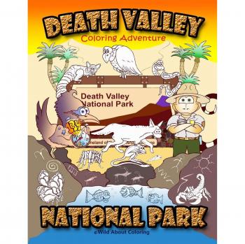 Aventura para Colorear en el Parque Nacional del Valle de la Muerte - Edición Rústica