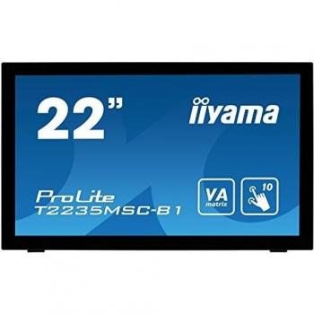 iiyama Prolite T2235MSC-B1 Monitor Táctil de 21.5 Multitáctil Capacitivo de 10 puntos, FullHD