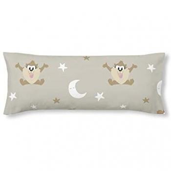 Funda de almohada 100% algodón Simply Taz, suave, multicolor, 175 hilos, tamaño 45 x 110 cm y disponible para cama de 90 cm