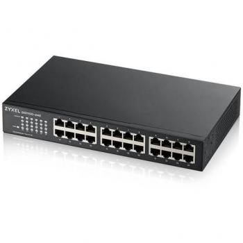 Zyxel GS1100-24E 24-Port Gigabit Ethernet Unmanaged Switch V3
