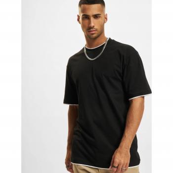 Urban Classics Contrast Tall T-Shirt Black/White