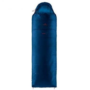 Ferrino SLEEPINGBAG LIGHTECH 900 Square EBS Left Saco de Dormir Tiempo Libre y Senderismo Unisex Adulto, Azul