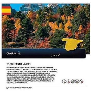 Garmin - Topo Spain v6 Pro MicroSD/SD, Color 0