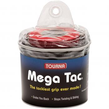 Tourna Mega Tac 30 Pack Black Tennis Overgrips