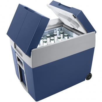 Mobicool W48  -  Nevera termoeléctrica portátil, conexiones 12 / 230 V,  Azul metálico, 48 Litros