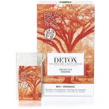 Palais Des Thés - Rooibos desintoxicante sudafricano ecológico - 20 bolsitas de muselina