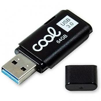 Pen Drive USB X64 GB 3.0 Cool Cover Negro
