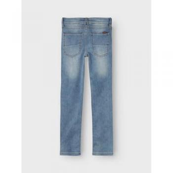 Pantalón vaquero de niño X-Slim fit Name It Theo 3113 light blue denim