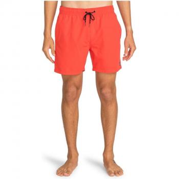 Bañador de hombre Billabong All Day Layback 16' rojo - M