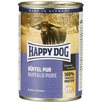 Happy Dog Can Pure Buffalo Buffel Comida para Perros - 400 gr