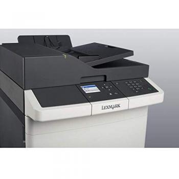 Lexmark CX317dn - Impresora láser, Color Negro y Gris