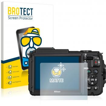 BROTECT Protector Pantalla Anti-Reflejos Compatible con Nikon Coolpix AW130