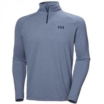 Helly Hansen Verglas Men's Lightweight Half Zip Fleece Sweater Ocean Blue S
