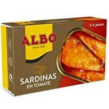 Sardinas en Tomate 3/4 piezas