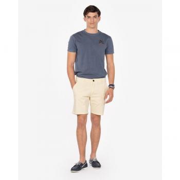 Harper & Neyer - Bermuda Icon beige para hombre con cierre de botón y cremallera