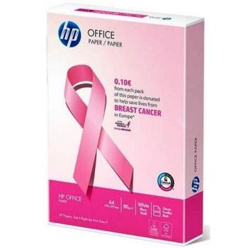 HP Office Pink Ream Papel A4 80g/m² 500 Hojas CIE Blancura 153 Lazo Rosa