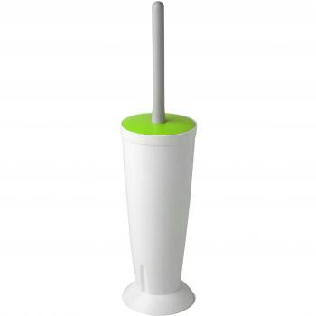 Tatay Escobilla Wc-2000, Polipropileno, Blanco/Turquesa, 9,5 x 9,5 x 39,5 cm
