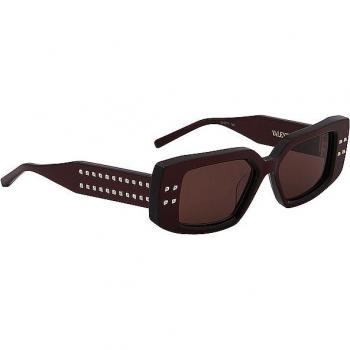 Valentino Garavani Stylish Sunglasses V - Cinque, Brown unisex, Size: 53 MM