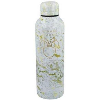 Botella Térmica de Acero Inoxidable Reutilizable con Doble Aislamiento, Diseño Minnie Mouse, 515 ml