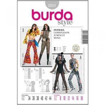 Burda Patrón 2511 Carnaval Combinación