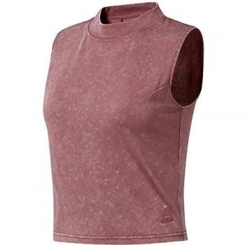 Reebok S Washed Tank Camiseta De Tirantes, Mujer, rosdus, M