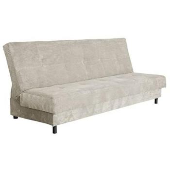 Sofá-cama Columbus 184 con función de dormir y caja de ropa de cama, medidas 195 x 90 x 85 cm